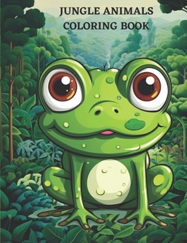 Paperback Jungle Animals Coloring Book