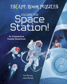 Hardcover Escape Room Puzzles: Escape the Space Station!: An Interactive Puzzle Adventure Book