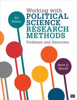 Paperback Working with Political Science Research Methods: Problems and Exercises Book