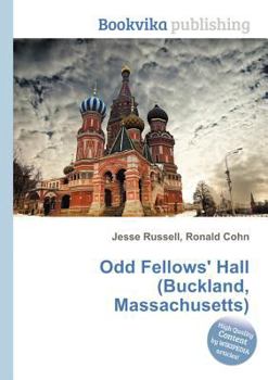 Paperback Odd Fellows' Hall (Buckland, Massachusetts) Book