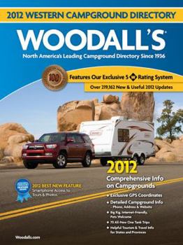 Paperback Woodall's Western America Campground Directory, 2012 Book