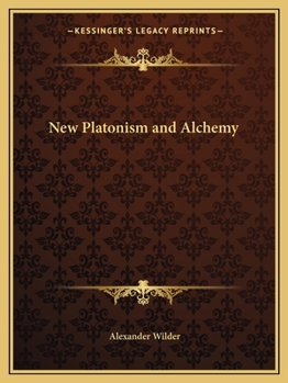 Paperback New Platonism and Alchemy Book