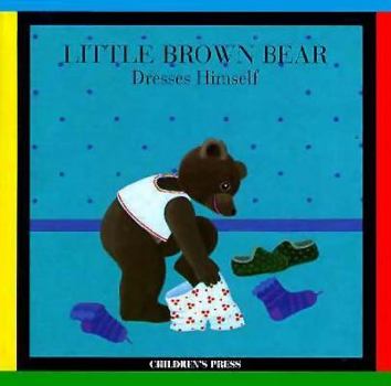 Hardcover Little Brown Bear Dresses Himself Book