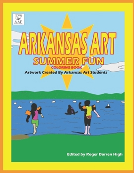 Paperback Arkansas Art: Summer Fun Coloring Book