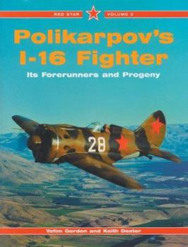 Paperback Polikarpov I-16 Fighter - Red Star Vol. 3 Book