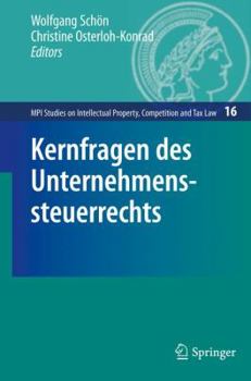 Hardcover Kernfragen Des Unternehmenssteuerrechts [German] Book