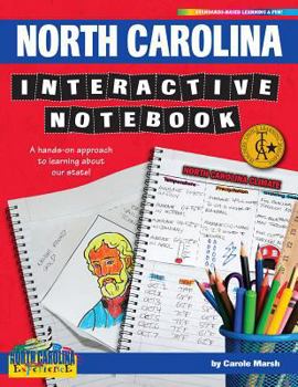 Paperback North Carolina Interactive Notebook: A Hands-On Approach to Learning about Our State! Book