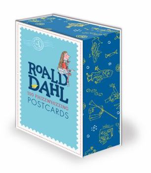 Cards Roald Dahl 100 PHIZZ-WHIZZING POSTCARDS Book
