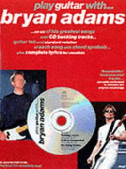 Paperback Play Guitar with Bryan Adams [German] Book