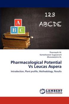 Paperback Pharmacological Potential Vs Leucas Aspera Book