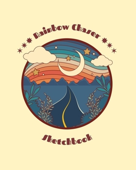 Paperback Rainbow Sketchbook: Artist Sketch Book and Drawing Pad for Sketching, Drawing, and Doodling Notepad Book