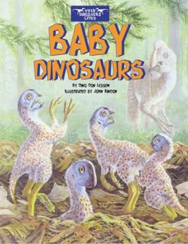 Paperback Baby Dinosaurs [With Stickers] Book