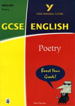 Paperback York Personal Tutor: Poetry (York Personal Tutors: GCSE English) Book