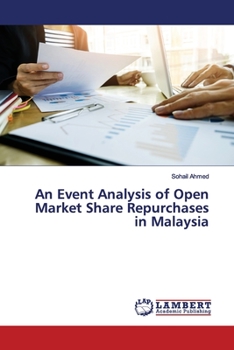Paperback An Event Analysis of Open Market Share Repurchases in Malaysia Book