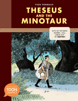 Hardcover Theseus and the Minotaur (a Toon Graphic) Book