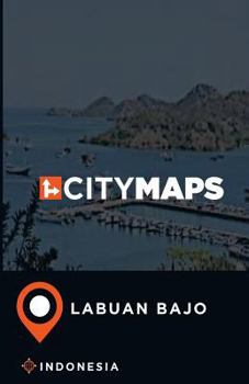 Paperback City Maps Labuan Bajo Indonesia Book
