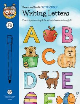 Staple Bound Wipe-Clean Book of Writing Letters Book