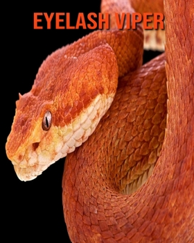 Paperback Eyelash Viper: Amazing Photos & Fun Facts Book About Eyelash Viper For Kids Book