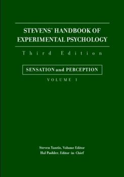 Hardcover Stevens' Handbook of Experimental Psychology, Sensation and Perception Book