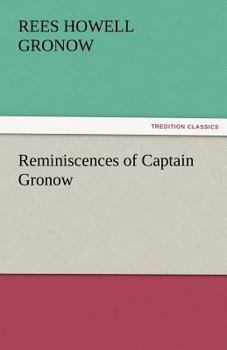 Paperback Reminiscences of Captain Gronow Book
