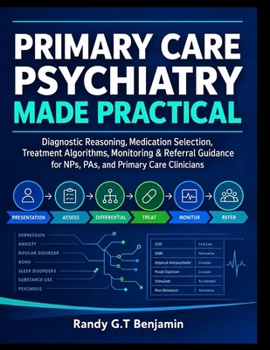 PRIMARY CARE PSYCHIATRY MADE PRACTICAL: Diagnostic Reasoning, Medication Selection, Treatment Algorithms, Monitoring & Referral Guidance for NPs, PAs, and Primary Care Clinicians