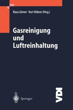 Paperback Gasreinigung Und Luftreinhaltung [German] Book