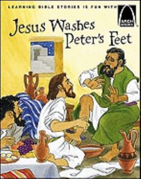 Paperback Jesus Lava los Pies A Sus Discipulos = Jesus Washes Peter's Feet [Spanish] Book