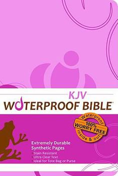 Paperback Waterproof Bible - KJV - Pink Book