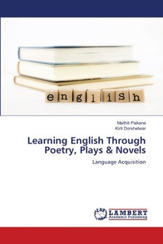Paperback Learning English Through Poetry, Plays & Novels Book
