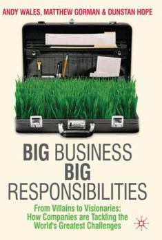 Hardcover Big Business, Big Responsibilities: From Villains to Visionaries: How Companies Are Tackling the World's Greatest Challenges Book