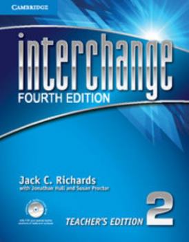 Paperback Interchange Level 2 Teacher's Edition with Assessment Audio CD/CD-ROM [With CDROM] Book
