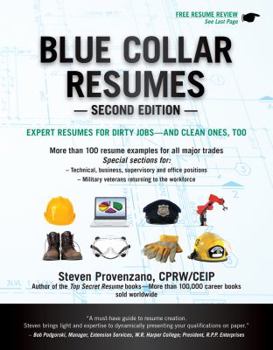 Paperback Blue Collar Resumes Book