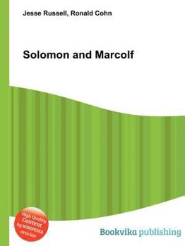 Paperback Solomon and Marcolf Book