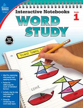 Paperback Interactive Notebooks Word Study, Grade 1 Book