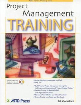 Paperback Project Management Training [With CDROM] Book