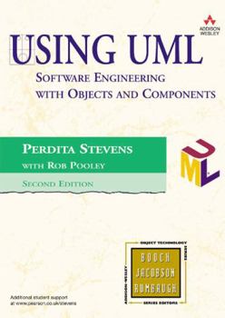 Paperback Using UML: Software Engineering with Objects and Components Book