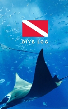 Paperback Dive Log: 100 page journal logbook for international divers - Refill book records 100 dives on 100 pages Book