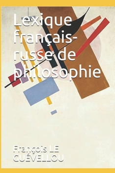 Paperback Lexique français-russe de philosophie [French] Book