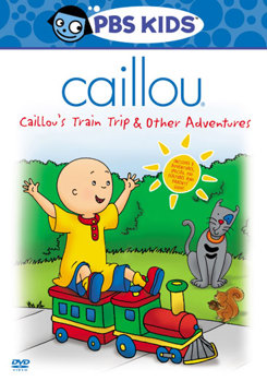 DVD Caillou: Train Trip & Other Adventures Book