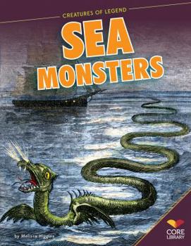 Library Binding Sea Monsters Book