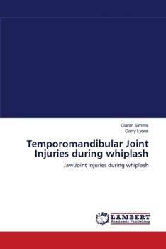 Paperback Temporomandibular Joint Injuries during whiplash Book