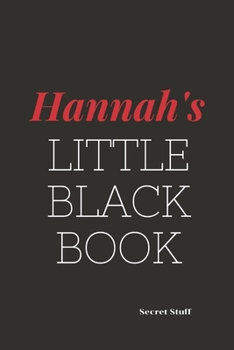 Paperback Hannah's Little Black Book.: Hannah's Little Black Book. Book