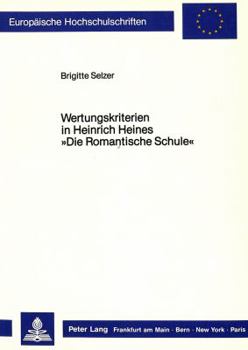 Paperback Wertungskriterien in Heinrich Heines «Die Romantische Schule» [German] Book
