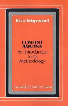 Paperback Content Analysis: An Introduction to Methodology Book