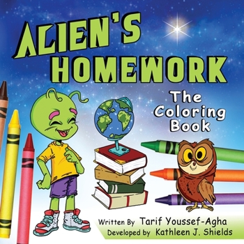 Paperback Alien's Homework, The Coloring Book