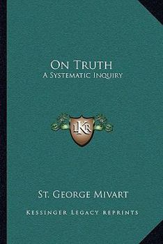 Paperback On Truth: A Systematic Inquiry Book