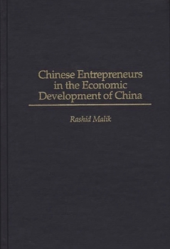 Hardcover Chinese Entrepreneurs in the Economic Development of China Book