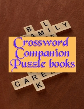 Paperback Crossword Companion Puzzle books: Favorite Crossword Puzzles, 365 crossword page a day, Hours of brain-boosting entertainment for adults and kids, The Book