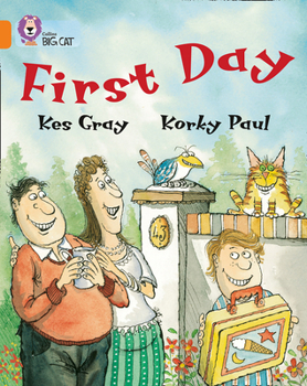 Paperback First Day: Band 06/Orange Book