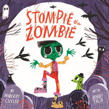 Library Binding Stompie the Zombie Book
